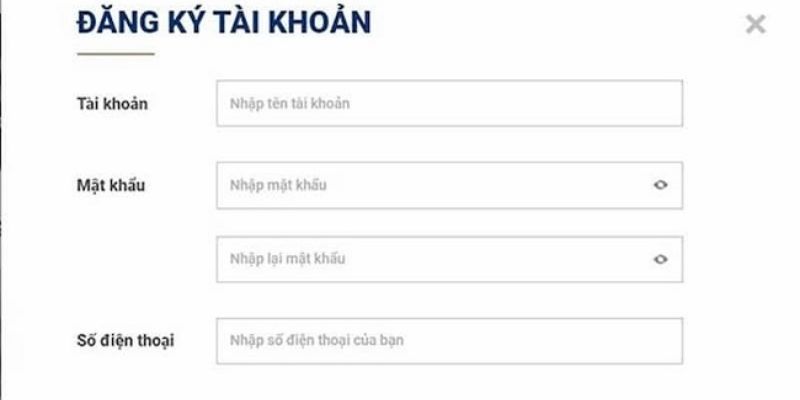 Đăng Ký 368Bet: Hướng Dẫn Chi Tiết Từ A Đến Z 2 Thao tác đăng ký tài khoản qua vài bước